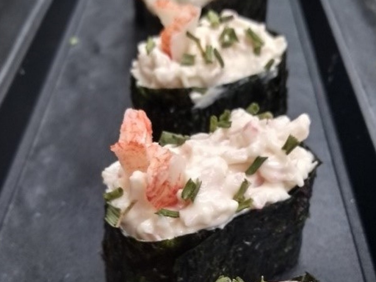 Sushi-Krabsalade